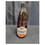 Cracker Barrel 100% Pure Natural Syrup, 12oz Bottle.  Best By 2/4/26