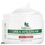 PurOrganica Urea 40% Cream with Salicylic Acid 4  Oz