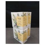 4 pk Sprig by Kohler Tea Tree + Rosemary Bath Bomb, Hypoallergenic, Made with Natural Botanicals & Premium Skincare Ingredients (Shea Butter, Coconut Oil, & Kaolin Clay) to Purify and Center - Shield