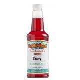 Hawaiian Shaved Ice Classic Sour Cherry Syrup 16 Oz Bottle BEST BY 01/05/2026