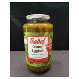 Sadaf Creamy Eggplant in Herbs and Spices Mediteranean Style 32 Oz Jar