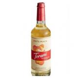 Torani 750 mL Puremade White Peach Flavoring Syrup