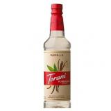 Torani Puremade Flavor Syrup: 750ml Glass Bottle: Vanilla