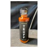 BLACK TRUFFLE INFUSED HOT SAUCE, 6 oz (cannot read date)