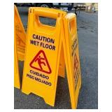 3 New PrimeSource 24” Wet Floor Signs