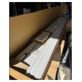 New Champion Cordless Blinds 2” Faux Wood Blinds 53”x72”, White