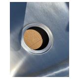 Pergola™ Stainless Steel 33" x 22" x 6" 1-Hole Single Bowl Drop-in ADA Sink HDSB33226ADA