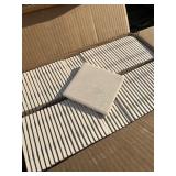 MULTI BID LOT- READ DISCRIPTION Case of 100 Sq Specialty Tiles Natural Color - Amazing For Creatives and Craft Projects - Paint and Treat yourself! Amazing Opportunity (58179)