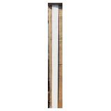 Pair of 2 (9290) 1/2 in. x 5 in. x 84 in. Primed MDF Baseboard Molding White (1-Piece − 7 Total Linear Feet)