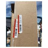 Pair of 2 (9290) 1/2 in. x 5 in. x 84 in. Primed MDF Baseboard Molding White (1-Piece − 7 Total Linear Feet)