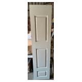 White Door 20” x 80” x 1.5” - See images comes as pictured