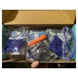 Electric Gel Ball Blaster, High Speed Automatic Splatter Ball - Blue Splatter Ball Toys for Outdoor Activities Shooting Game Party Favors
