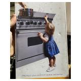 Prince Lionheart Stove Guard for Child Safety Premium Adhesive Stove Guard that Protects from Burns Adjustable Stove Guard