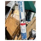 Wire-Trak 3/4" Flanged PVC Wire Guard - Stick Length: 5 Feet - Grey