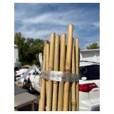 Bundle or 6’ Bamboo Sticks - Great for Privacy Deck or Use as Natural Garden Stakes 30+