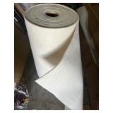 HUGE FELT BACKING MATERIAL 3’ x 100’ White - comes as pictured