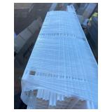 Vinyl Fence Kit (73014715) 4X6 5.5" PRIVACY PANEL WHITE (ZB) - no posts , see images