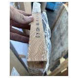 1" x 10.5" x 48" - White Oak Wood Step - Use as Shelving etc