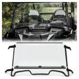 Kojem Clear Full Front Windshield Scratch Resistant Windscreen for for Polaris RZR XP *Unassembled, no box* *Retails $115*