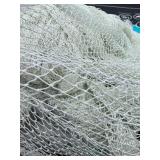 HUGE NET MATERIAL - Could Make any Batting Cage / Golf Hitting Net - Heavy and Quality - White