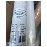 Fine Wall Papers - Double Roll Light Beige 26” x 30’ , 65sqft Coverage - See images comes as pictured