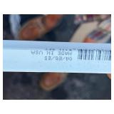 Bundle of 5 WeatherProof White Round Quarter Molding/Trim 0.62 in. T x 0.75 in. W x 94.5 in. L