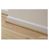 Bundle of 5 Vesinet 0.62 in. T x 0.75 in. W x 94.5 in. L Smooth Wood Look Laminate Moulding/Trim Quarter Round Molding