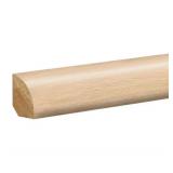 Bundle of 5 Vesinet 0.62 in. T x 0.75 in. W x 94.5 in. L Smooth Wood Look Laminate Moulding/Trim Quarter Round Molding