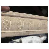 Bundle of 3 Ornamental Wood Molding Decretive (13/16"x2-1/2"xRL Hwdw) 6’ comes as pictured - Sm blemishes