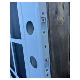 Metal Storm Door Unique Humming Bird Design Beautiful- White 3’ x 8’ - Professional Quality