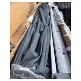 Purple Leaf11 x 11 Cantilever Umbrella Blue/grey -  W/ Matching Purple Leaf Stand Base *Retails $800*