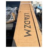 Leadzm 100" 4:3 Foldable Electric Motorized Projector Screen HD Theater + Remote