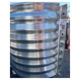 Shape-Products 37 in. x 12 in. x 24 in. Steel Straight Area Window Well