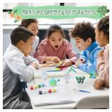 JellyArch 20 Set Spring DIY Painting Kit Ceramic to Paint Your Own Flowers Bee Snail Bird Butterfly Statues Unpainted Plaster Figurines Brushes Acrylic Paints Bags Party Favor for Adults - Retail: $22