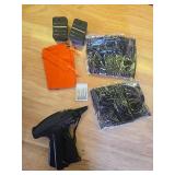 Tagging Gun for Clothing, (Not Stitch Gun) 2206 Pcs Price Tag Attacher Gun Kit with 6 Steel Needles 2000 pcs 2\ Black Barbs Fasteners and 200 Tags, Clothing Tagging Gun Retail for Warehouse Consignmen