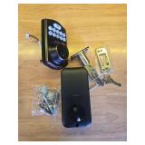 Veise Fingerprint Door Lock, Keyless Entry, Auto Lock, Electronic Keypad Deadbolt for Front Door, Biometric, Anti-Peeking Password, Easy Install, Oil Rubbed Bronze - Retail: $45
