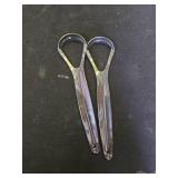 Tongue Scraper For Adults and Kids - 2 Pack Stainless Steel Tongue Scraper Travel Metal Case | Mouth Cleaner For Bad Breath Treatment | Best Disposable No Plastic Scrubber | Oral Care Hygiene Essentia