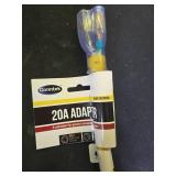 Conntek PL520520 NEMA L5-20P to NEMA 5-1520R Pigtail Adapter, UL Listed - Retail: $15