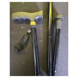 LIXIANG Walking Cane for Women for Stability Balance Folding Foldable Canes for Men Heavy Duty Collapsible Fashionable Decorative Cane Pure Black - Retail: $18
