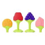 6 Pack Baby Teething Toys for Newborn Infant, BPA Free Freezer Safe Silicone Fruit Baby Teethers Soothe Babies Gums Set for Babies 0-6 Months 6-12 Months - Retail: $426