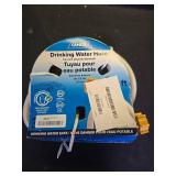 Camco 22743 Tastepure White Boat and RV 10  Drinking Water Hose - Retail: $51