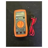 Anti-Burn with Double Fuses ACDC Current Digital Multimeter, Voltage Tester, Fast and Accurately Measures ACDC Voltage, Resistance, Diode, Continuity Ohm Volt Amp Test Meter, Automotive Battery Test -