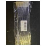 Replacement Straws for Hydrojug traveler 40 oz, Reusable Plastic Straws Compatible with Hydrojug Cup, Clear Transparent Straight Drinking Straws, Set of 5 Reusable Straws with 2 Cleaning Brushes - Ret