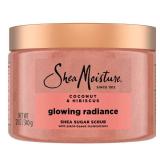 SheaMoisture Shea Sugar Body Scrub For Glowing Radiance Coconut Hibiscus Glowing Radiance Body Scrub With 24h Shea Moisture Nutrients 12 oz - Retail: $11