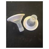 Nenesupply 21mm Soft Flange Compatible with Medela Breast Pump Parts Replace 21mm Flange for Medela Accessories Compatible with Pump in Style Parts Symphony Swing Harmony Pump and Personalfit Flex - R