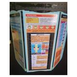 Nursing Clipboard Foldable Clipboard Medical: Edition Cheat Sheets Aluminum 3 Layers Foldable Clipboards Nursing Pocket Size Profile Clip Nurse Clipboards Notepad for Nurses Students and Doctors - Ret