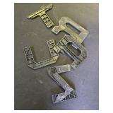 Tailgate Insert Letters 3D Raised Compatible with 2022 2023 2024 2025 Models Emblem Black ABS Decals Badge and Strong Adhesive Accessories (Matte Black) MISSING D - Retail: $17
