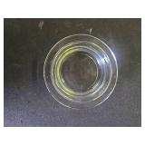 Kichvoe Replacement Oil Warmer Dish: 4.5in Aromatherapy Lamp Tray Wax Melt Liner Round Glass Oil Pan Heaters Dish Candle Warmer Bowl Plate Electric Lamp Wax Tray - Retail: $10