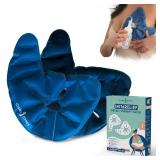 Breast Heating Pad and Cooling Gel Packs (x2) | Ice and Heat Therapy for Breastfeeding, Post Surgery Recovery, Mastectomy, Augmentation, Reduction | Hot and Cold - Retail: $11