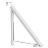 Hleelomi Clothes Drying Rack for Laundry Room Organization,Foldable Over The Door Drying Racks for Saving Space, 1 Hanger White - Retail: $69